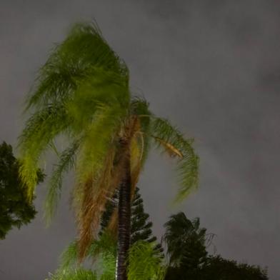 17/05/2022 - PORTO ALEGRE, RS, BRASIL - Ambiental: tempo em Porto Alegre, durante a passagem da tempestade subtropical. Localização da foto: Avenida Getúlio Vargas. FOTO: Jefferson Botega / Agência RBSIndexador: Jeff Botega<!-- NICAID(15098929) -->