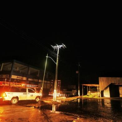 17/05/2022 - MOSTARDAS, RS, BRASIL -  Ambiental, município de Mostardas, no Litoral Norte, durante passagem da tempestade subtropical que atinge o Rio Grande do Sul. FOTO: Lauro Alves / Agência RBS<!-- NICAID(15098691) -->