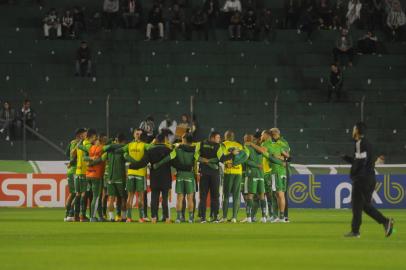 CAXIAS DO SUL, RS, BRASIL, 08/05/2022 - Juventude e internacional se enfrentam as 19h no estádio Alfredo Jaconi. Jogo válido pela 5ª rodada do Brasileirão. (Marcelo Casagrande/Agência RBS<!-- NICAID(15090485) -->