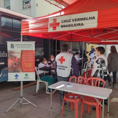 Ônibus da Cruz Vermelha presta serviço de saúde em Bento Gonçalves<!-- NICAID(15103987) -->