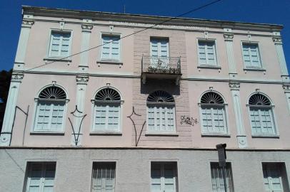 Pichação no Arquivo Histórico Municipal João Spadari Adami no dia Sete de Setembro. Vandalismo<!-- NICAID(13731694) -->