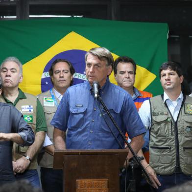 (Recife - PE, 30/05/2022) Presidente da República, Jair Bolsonaro durante declaração à imprensa.Foto: Clauber Cleber Caetano/PRIndexador: Clauber Cleber Caetano/PR<!-- NICAID(15110423) -->