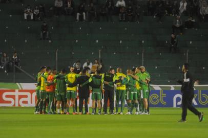 CAXIAS DO SUL, RS, BRASIL, 08/05/2022 - Juventude e internacional se enfrentam as 19h no estádio Alfredo Jaconi. Jogo válido pela 5ª rodada do Brasileirão. (Marcelo Casagrande/Agência RBS<!-- NICAID(15090485) -->