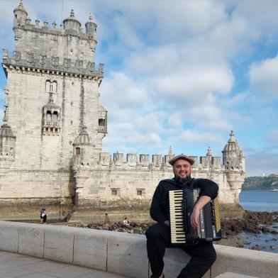 Luciano Maia, acordeonista gaúcho.PARA O INFORME ESPECIAL<!-- NICAID(15119836) -->