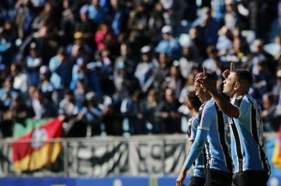 PORTO ALEGRE, 18/06/2022 - Grêmio x Sampaio Corrêa pela Série B do Brasileirão na Arena do Grêmio. Diego Souza. MATEUS BRUXEL, AGÊNCIA RBS<!-- NICAID(15127331) -->