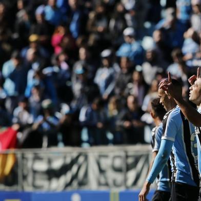 PORTO ALEGRE, 18/06/2022 - Grêmio x Sampaio Corrêa pela Série B do Brasileirão na Arena do Grêmio. Diego Souza. MATEUS BRUXEL, AGÊNCIA RBS<!-- NICAID(15127331) -->