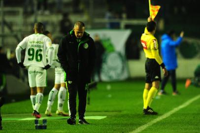 CAXIAS DO SUL, RS, BRASIL, 21/05/2022. Juventude x Palmeiras, jogo válido pela sétima rodada da Séria A do Campeonato Brasileiro e realizado no estádio Alfredo Jaconi. (Porthus Junior/Agência RBS)<!-- NICAID(15103128) -->