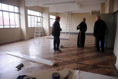 CAXIAS DO SUL, RS, BRASIL, 24/06/2022 - Hospedagem solidária em novo endereço,  em espaço da mitra diocesana, no centro da cidade.  (Marcelo Casagrande/Agência RBS)<!-- NICAID(15132054) -->