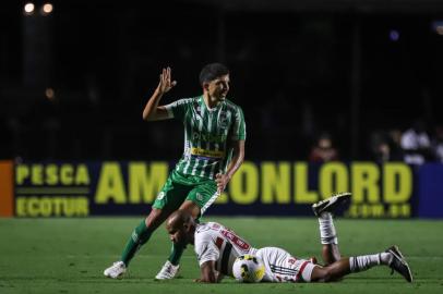 Juventude enfrenta o São Paulo, no Morumbi, pela 14ª rodada do Brasileirão. Na foto, voltante Yuri<!-- NICAID(15133082) -->