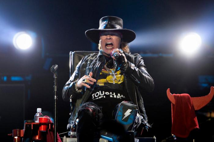 Axl Rose, do Guns N' Roses, recebe críticas após apresentação no