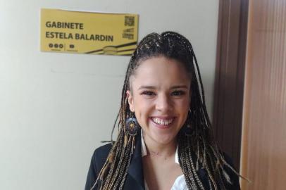 Vereadora Estela Balardin em seu retorno à Câmara Caxias<!-- NICAID(15146215) -->