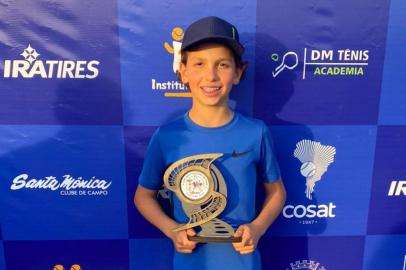 Rafael Sperotto Bin, 11 anos, também foi semifinalista na II Copa Instituto Ícaro DM <!-- NICAID(15147008) -->