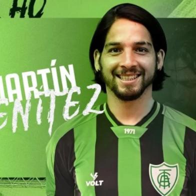 Martín Benítez, ex-Grêmio, novo meia do América-MG<!-- NICAID(15157745) -->