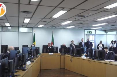 Transmissão do julgamento dos recursos que questionam o resultado do júri do caso Boate Kiss pela 1ª Câmara Criminal do Tribunal de Justiça do Rio Grande do Sul.<!-- NICAID(15166234) -->