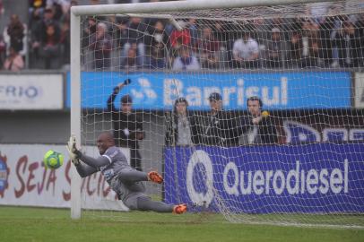 CAXIAS DO SUL, RS, BRASIL, 13/08/2022 - SER Caxias e Real Noroeste se enfrentam as 15 horas no Estádio Centenário. Jogo válido pelas oitavas de final da série D do Brasileirão. (Marcelo Casagrande/Agência RBS)<!-- NICAID(15174731) -->