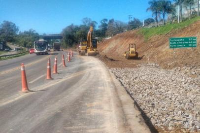 Obras de alça na RS-122, em Caxias, atingem 50% de execução<!-- NICAID(15173486) -->