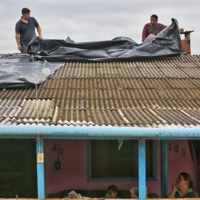 Rio Pardo, RS, BRASIL, 16/08/2022- Cidade de Rio Pardo destruída pelo temporal. Foto: Lauro Alves  / Agencia RBS<!-- NICAID(15176963) -->