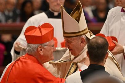 Papa Francisco nomeou novos cardeais no Vaticano, entre eles, dois brasileiros. Na foto: dom Leonardo Ulrich Steiner, arcebispo de Manaus<!-- NICAID(15190216) -->