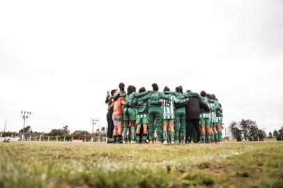 Equipe do Juventude na disputa do Gauchão Feminino. <!-- NICAID(15192080) -->