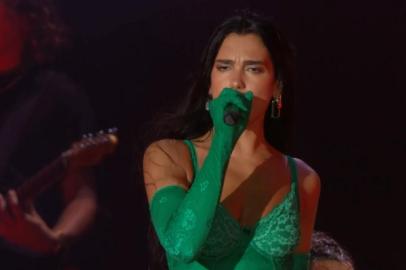 Show principal da última noite do Rock in Rio 2022, Dua Lipa colocou o público para dançar.<!-- NICAID(15203522) -->