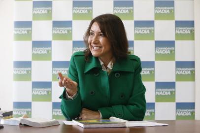 PORTO ALEGRE, RS, BRASIL, 22/08/2022- Entrevista com Comandante Nádia, na Câmara de Vereadores. Foto: Lauro Alves  / Agencia RBS<!-- NICAID(15184153) -->