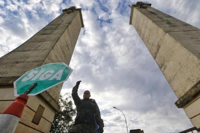 Uruguaiana, RS, Brasil, 20/09/2022 - Ponte Internacional Agustin Justo Getulio Vargas, localizada entre Uruguaiana, no Rio Grande do Sul, e Paso de Los Libres, na Argentina - Foto: Lauro Alves/Agência RBS<!-- NICAID(15211797) -->