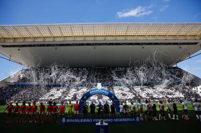 Corinthians e Inter disputam a final do Brasileirão Feminino no Itaquerão (Arena Corinthians) neste sábado (24/9)<!-- NICAID(15216229) -->