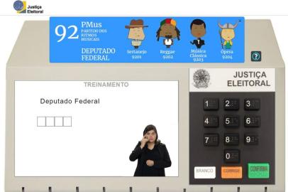 Justiça Eleitoral cria site para que eleitor simule voto e teste a urna eletrônica.<!-- NICAID(15217102) -->