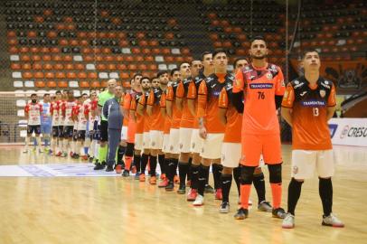 Em Carlos Barbosa, equipe laranja sofreu o empate no último minuto da partida<!-- NICAID(15219239) -->