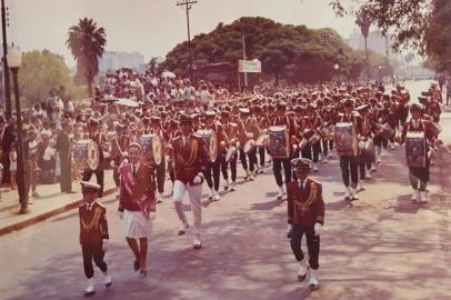 Banda Marcial São João, criada em 1960, em Porto Alegre<!-- NICAID(15219264) -->