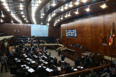 **EM BAIXA** PORTO ALEGRE, RS, BRASIL - 11.12.2019  - Assembleia Legislativa. (Foto: Jefferson Botega/Agencia RBS)<!-- NICAID(14356016) -->