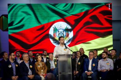 Porto Alegre, RS, Brasil, 07/10/2022 - Candidato Eduardo Leite concede coletiva à imprensa - Foto: Jefferson Botega/Agência RBSIndexador: Jeff Botega<!-- NICAID(15229683) -->