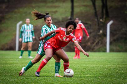 Juventude e Inter empataram por 1 a 1 pelo Gauchão Feminino, em Caxias do Sul.<!-- NICAID(15231050) -->