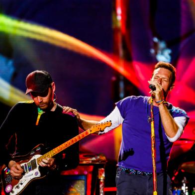 PORTO ALEGRE, RS, BRASIL, 11/11/2017. Show do Coldplay na Arena do Grêmio, em Porto Alegre.Indexador: Anderson Fetter<!-- NICAID(13262228) -->