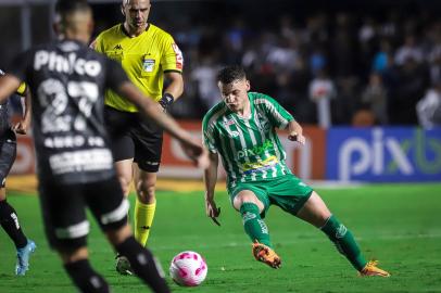 Santos e Juventude se enfrentam pela 31ª rodada do Campeonato Brasileiro da Série A, na Vila Belmiro, em Santos-SP.<!-- NICAID(15232077) -->