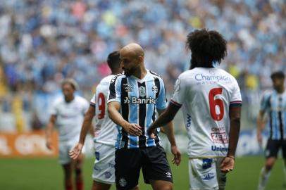 PORTO ALEGRE, RS, BRASIL, 16/10/2022- Grêmio x Bahia: jogo válido pela 35ª rodada da Série B, na Arena. Foto: Anselmo Cunha/Agencia RBS<!-- NICAID(15236681) -->