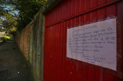 Porto Alegre, RS, Brasil, 17/10/2022 - Com sequência de furto de cabos desde 2020, escola Santa Rita de Cássia no morro Santa Teresa, em Porto Alegre, mantém aulas sem luz - Foto: Lauro Alves/Agência RBS<!-- NICAID(15237061) -->