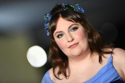 US actress-writer Lena Dunham arrives for the 2nd Annual Academy Museum Gala at the Academy Museum of Motion Pictures in Los Angeles, October 15, 2022. (Photo by VALERIE MACON / AFP)<!-- NICAID(15239377) -->