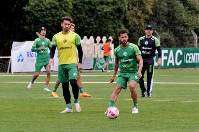 CAXIAS DO SUL, RS, BRASIL. Treino do Juventude no CT. (Neimar De Cesero/Agencia RBS)<!-- NICAID(15242372) -->