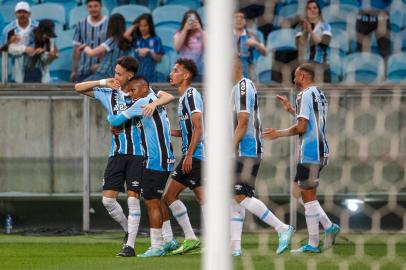 03/11/2022 - PORTO ALEGRE, RS - Grêmio x Brusque, Campeonato Brasileiro, Série B - FOTO: Jefferson Botega / Agência RBSIndexador: Jeff Botega<!-- NICAID(15255364) -->