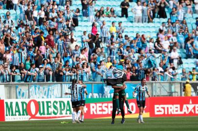 PORTO ALEGRE, RS, BRASIL, 06/11/2022- Grêmio x Inter se enfrentam na final do gauchão feminino. Foto: André Ávila / Agencia RBS<!-- NICAID(15257187) -->