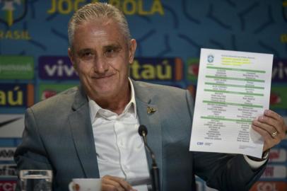 Tite faz a convocação dos jogadores que jogarão a Copa do Mundo 2022.<!-- NICAID(15257670) -->