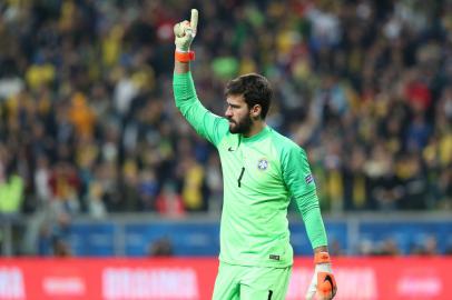 PORTO ALEGRE, RS, BRASIL, 27/06/2019- Brasil x Paraguai: Jogo válido pela Copa América, que ocorre na Arena.(FOTOGRAFO: FERNANDO GOMES / AGENCIA RBS)<!-- NICAID(14142031) -->