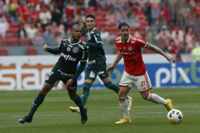 Porto Alegre, RS, Brasil, 13/11/2022 - Internacional vs Palmeiras pelo Brasileirão Série A 2022 - Foto: Lauro Alves/Agência RBS<!-- NICAID(15264030) -->