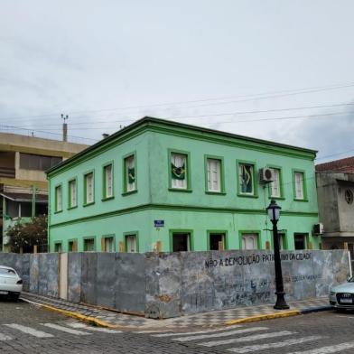 Casa Dal Bó,construção histórica de Garibaldi, corre risco de demolição.<!-- NICAID(15264448) -->