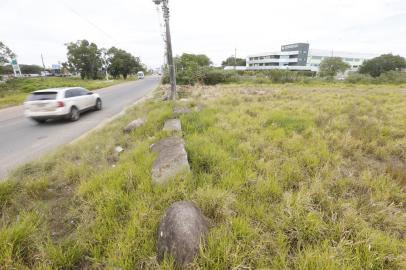 Eldorado do Sul, RS, Brasil, 11/11/2022 - Terreno onde será construído hospital em Eldorado do Sul - Foto: Lauro Alves/Agência RBS<!-- NICAID(15262614) -->