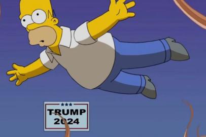 Os Simpsons: série previu o futuro novamente com candidatura de Donald Trump à Presidência dos Estados Unidos em 2024<!-- NICAID(15268488) -->