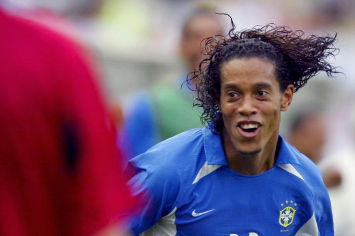 Maiores jogadores brasileiros de todos os tempos  Jogadores brasileiros,  Ronaldinho gaucho, Futebol frases