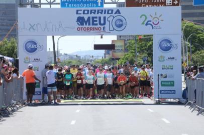 1ª Corrida Meu Otorrino é 10,marcou o fechamento do 52º Congresso da Associação Brasileira de Otorrinolaringologia e Cirurgia Cérvico-Facial (ABORL-CCF). Foto: ABORL-CCF) / Divulgação<!-- NICAID(15270530) -->