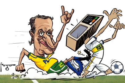 Charge de Gilmar Fraga para ZH, em 21/11/2022<!-- NICAID(15270850) -->